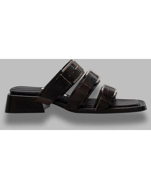 Miista Lordette Buckled Sandals - Gray
