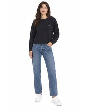 Lacoste Overhemden Zwart - Blauw