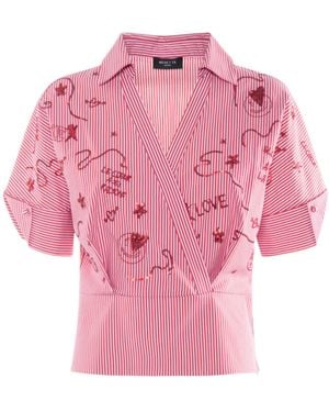 Nenette Shirt Frau - Pink