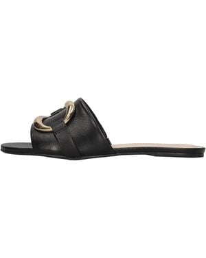 Miss Unique Sandalen Zwart