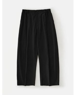 Studio Nicholson Shire Cotton Pleated - Black