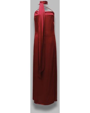 Gestuz Sirwa Long Dress - Red
