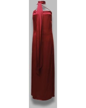 Gestuz Sirwa Long Dress - Red