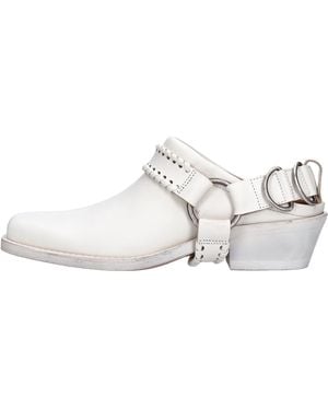 Buttero Sandals - White