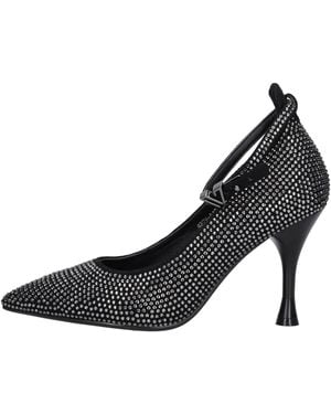 Emanuélle Vee With Heel - Black