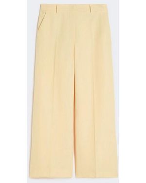 Max Mara Linen Pants - White