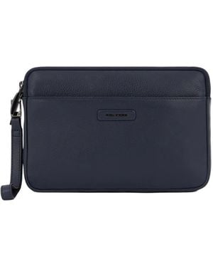 Piquadro Herrentasche Fur Ipad Mini Ac6156Mosr-Blau Blau