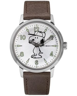 Timex Kijk Naar Volwassen Welton Snoopy Tw2R94900 - Grijs