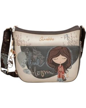 ANEKKE Tasche Tulpe - Grau