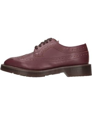 Dr. Martens Flat Shoes - Red