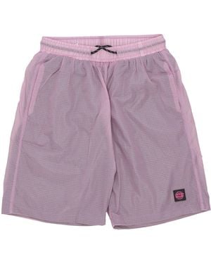 Funky Short Hike Nylon Ripstop Shorts - Purple