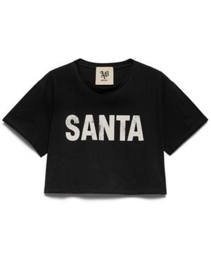 Aniye By Crop Top Holy Saint - Black