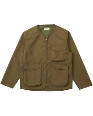 Universal Works Jacket Parachute Liner Jacket Brushed Polytech - Green