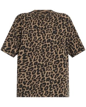 Anine Bing T-Shirt Leopard - Multicolor
