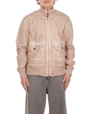 Fay Jacket Nam1152081 Tzb1C006 Bomber Archive Mastic - Multicolor