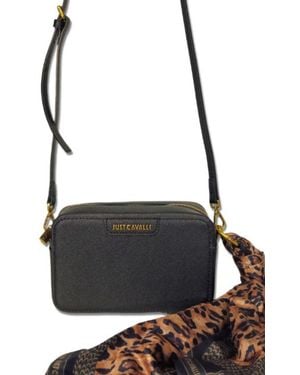 Just Cavalli Range I Bag Jc Iconic Foulard Le - Black
