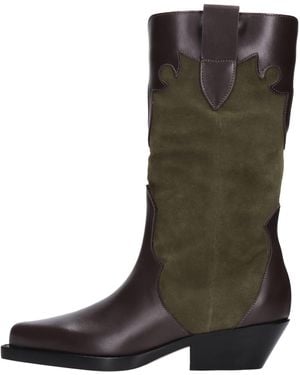 Anna F. Chaussures Multicolores - Vert