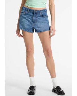 Guess Pantaloncino Gj Highwaist Vintage Short - Azul