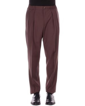 Tagliatore Pants Pgord24550061 M1166 - Purple