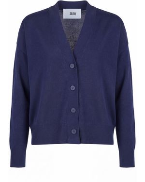 SOLOTRE Cardigan - Blauw
