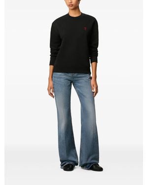 Ami Paris Sweatshirts Von - Schwarz