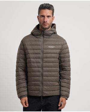 ARMANI EXCHANGE Chaquetas Grises - Marrón