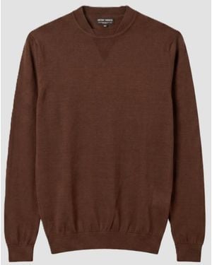 Antony Morato Mesh With Detail To V Tobacco - Brown