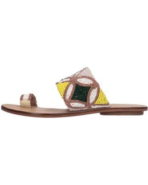Maliparmi Flat Shoes - Natural