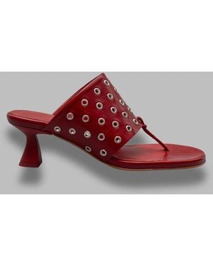 Miista Canasta De Ojos Rojos Sandalias
