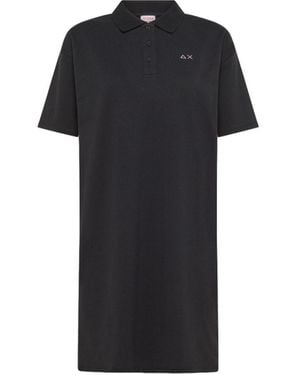 Sun 68 Polo Shirt A34209 - Black