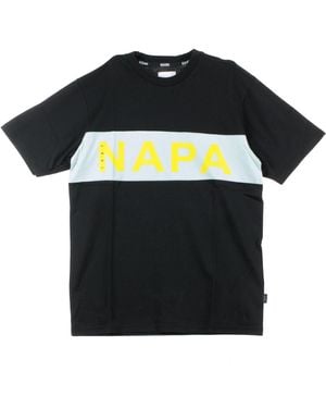 Napa Silver Vars Tee T-Shirt - Black