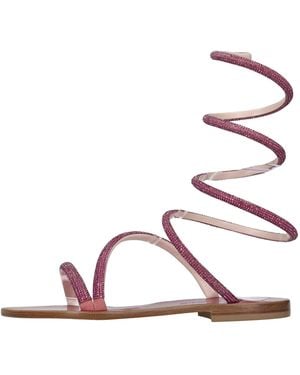 EDDI CUOMO Flat Shoes Fuchsia - Pink