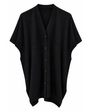 MEIMEIJ Cardigan Eine Weste - Schwarz
