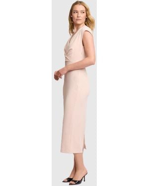 Kocca Vestido Con Cinta - Blanco