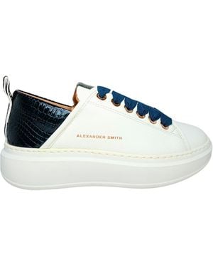 Alexander Smith Shoes Sneakers Wembley Dark - Blue