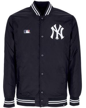 '47 Mlb Drift Track Jacket Neyyan Herenbomberjack - Blauw