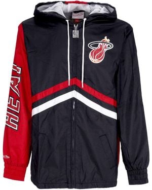 Mitchell &amp; Ness Windbreaker Nba Undeniable Full Zip Windbreaker Hardwood Classics Miahea - Blue