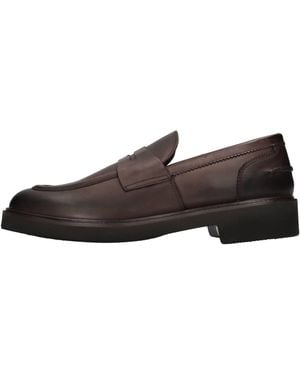LUCA CARACCIOLO Flat Shoes - Brown