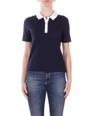 Fay T-Shirts And Polos - Blue