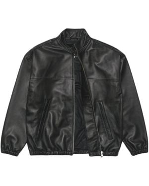 Edwin Jacket Fury Jacket Leather - Black