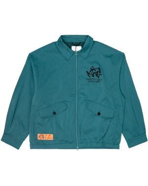 Edwin Jacket Forgotten Times Mediterranean - Green
