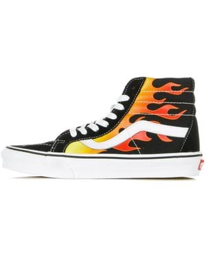 Vans Zapatillas Altas Para Hombre Sk8-Hi Reissue (Flame) - Multicolor