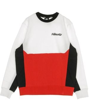 Nike Air Crew Crewneck Sweatshirt - Red