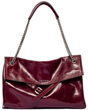 Orciani Bags. Bordeaux - Purple