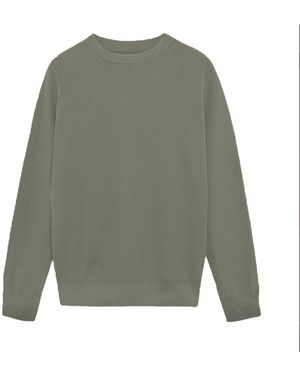 Ecoalf Gakncirue0651Ms23 128 Oliven Cirueloalf Knit - Grau
