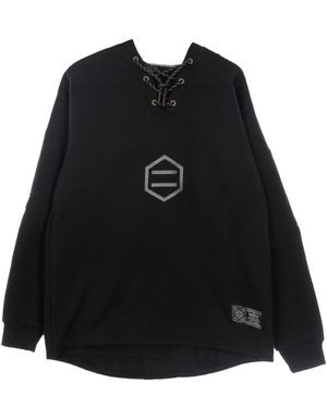 DOLLY NOIRE Sudadera De Hockey Para Hombre Sudadera Con Capucha De Hockey Termo Reactiva Negro/Gris