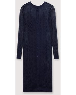 Trussardi Mujer Vestido Azul