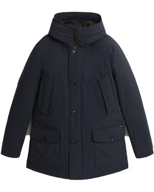 Woolrich Ut0102 Arctic Stretch Parka 3989 Wou0465Mr - Blauw