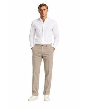 Dondup Pantalon Natural - Blanco