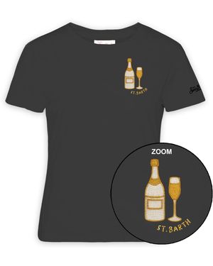MC2 Saint Barth T-Shirt Emi0001-01222L - Black